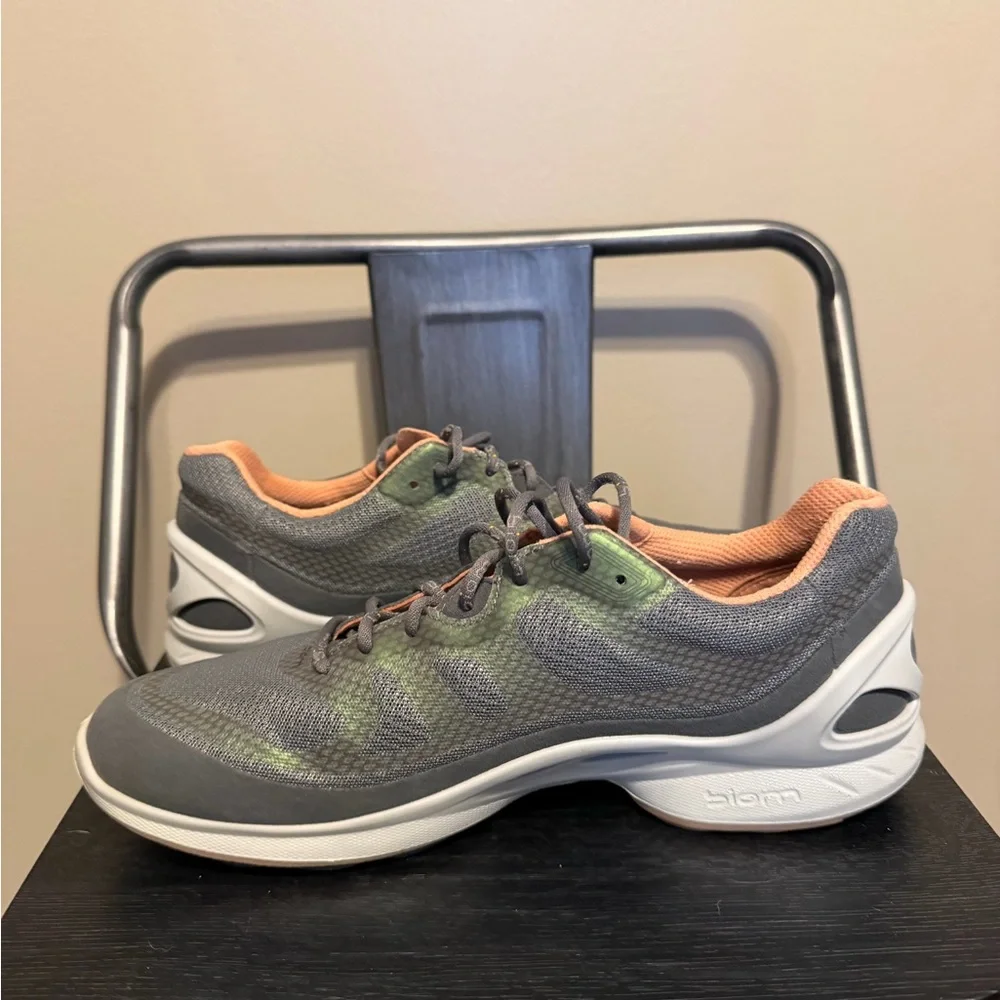 Ecco Gray and Green Women's Sneakers